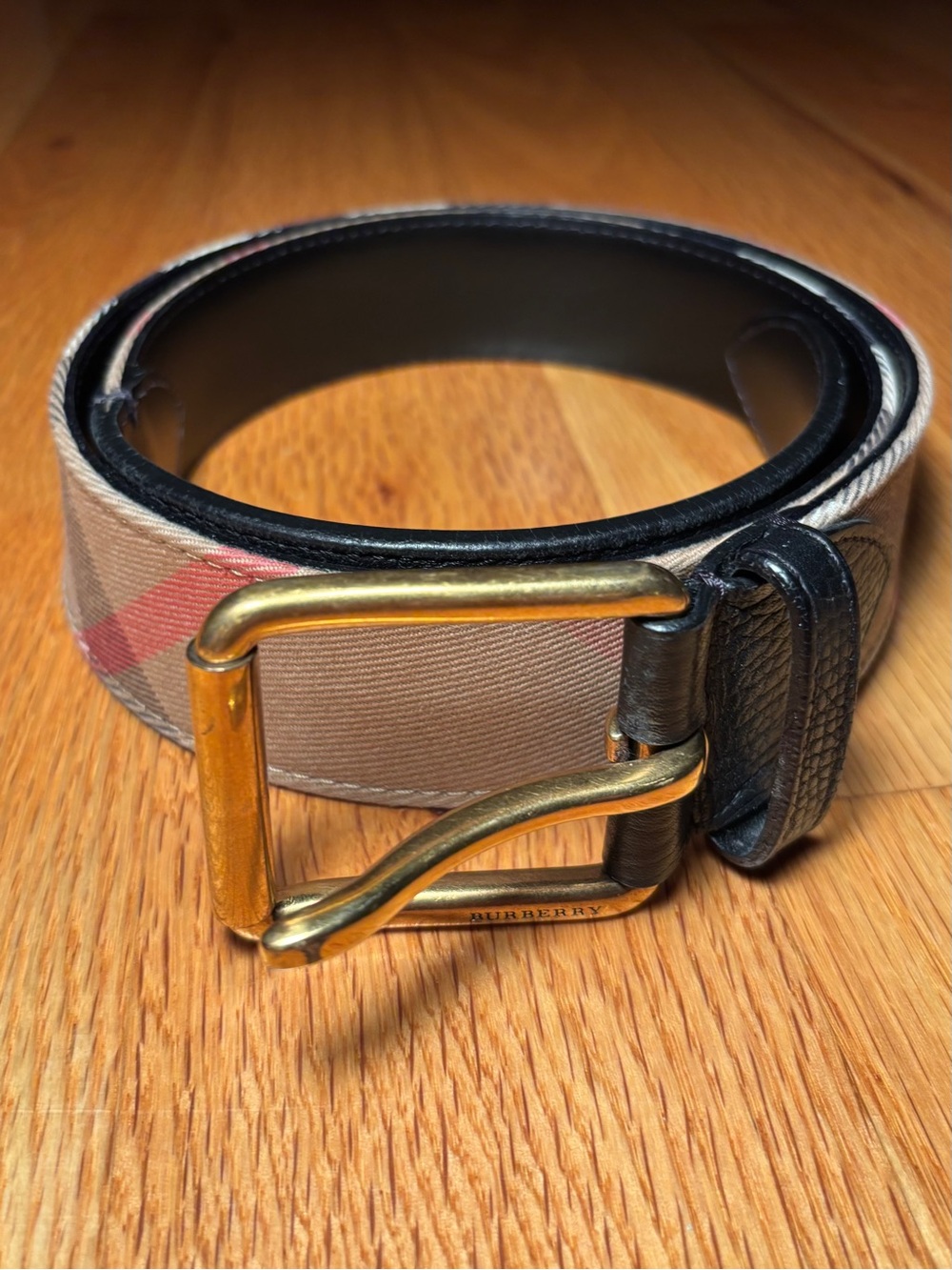 Burberry Somerton Leather Belt 🔥